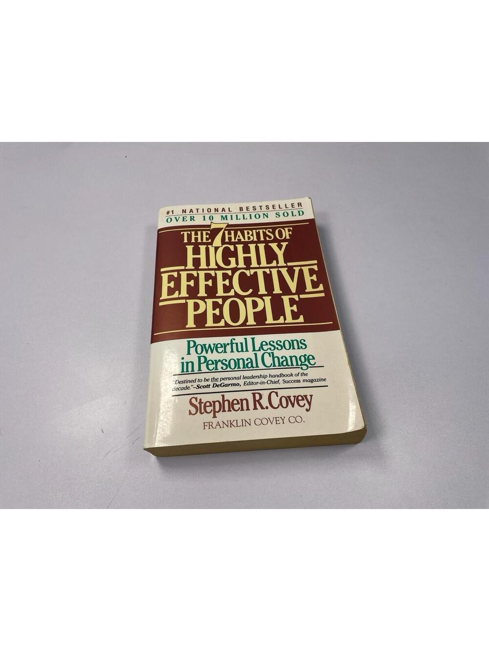 The 7 Habits of Highly Effective People Stephen R Covey Paperback Book